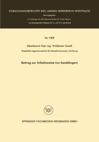 Forschungsberichte des Landes Nordrhein-Westfalen