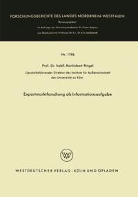 Forschungsberichte des Landes Nordrhein-Westfalen