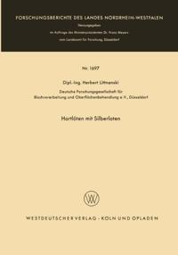 Forschungsberichte des Landes Nordrhein-Westfalen
