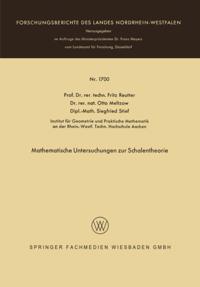Forschungsberichte des Landes Nordrhein-Westfalen