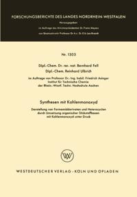 Forschungsberichte des Landes Nordrhein-Westfalen