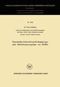 Theoretische Untersuchung des Begegnungs- oder Überholungsvorganges von Schiffen