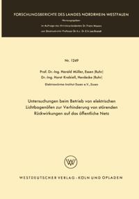 Forschungsberichte des Landes Nordrhein-Westfalen