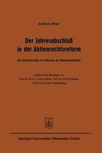 Der Jahresabschluß in der Aktienrechtsreform