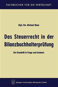 Das Steuerrecht in der Bilanzbuchhalterprüfung