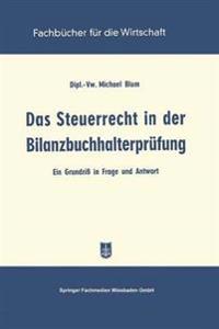 Das Steuerrecht in der Bilanzbuchhalterprüfung