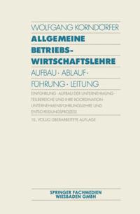 Allgemeine Betriebswirtschaftslehre