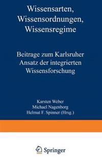 Bokomslag for "Wissensarten, Wissensordnungen, Wissensregime"