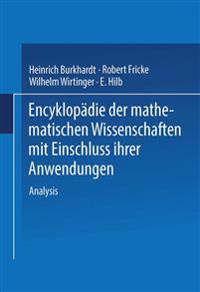 Encyklopädie der Mathematischen Wissenschaften mit Einschluss ihrer Anwendungen