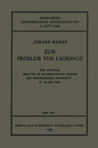 Zum Problem von Lagrange