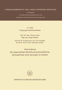 Forschungsberichte des Landes Nordrhein-Westfalen