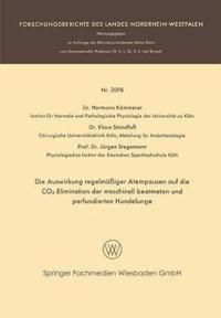 Die Auswirkung regelmäßiger Atempausen auf die CO2-Elimination der maschinell beatmeten und perfundierten Hundelunge