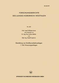 Gestaltung von Straßenverkehrsanlagen