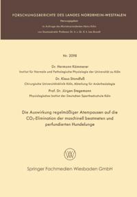 Die Auswirkung regelmäßiger Atempausen auf die CO2-Elimination der maschinell beatmeten und perfundierten Hundelunge