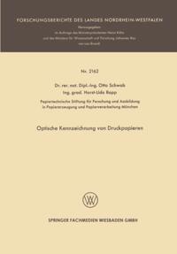Optische Kennzeichnung von Druckpapieren