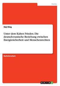 Unter dem Kalten Frieden. Die deutsch-russische Beziehung zwischen Energiesicherheit und Menschenrechten