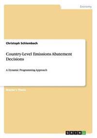 Country-Level Emissions Abatement Decisions