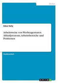 Arbeitsweise von Werbeagenturen. Ablaufprozesse, Arbeitsbereiche und Positionen