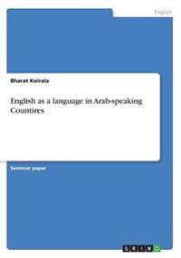 English as a language in Arab-speaking Countires