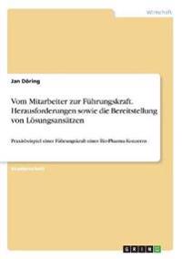 Vom Mitarbeiter zur Führungskraft. Herausforderungen sowie die Bereitstellung von Lösungsansätzen