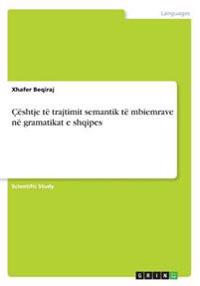 Ceshtje te trajtimit semantik te mbiemrave ne gramatikat e shqipes