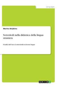 Sottotitoli nella didattica della lingua straniera