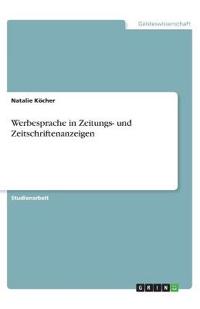 Werbesprache in Zeitungs- und Zeitschriftenanzeigen