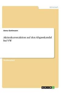 Aktienkursreaktion auf den Abgasskandal bei VW