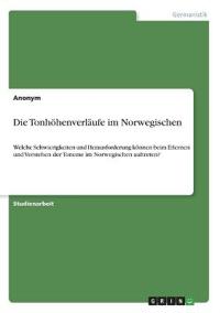 Die Tonhöhenverläufe im Norwegischen