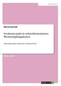 Strukturwandel in rohstofforientierten Wertschöpfungsketten