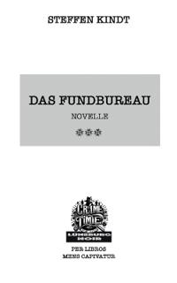 Das Fundbureau
