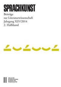 Sprachkunst: Beitrage Zur Literaturwissenschaft
