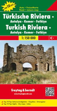 Turkish Riviera - Antalya - Kemer - Fethiye, Automap 1:150.0