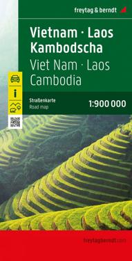 Vietnam - Laos - Cambodia, Automap 1:900.000