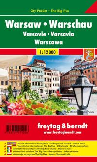 Warsaw City Pocket + the Big Five Waterproof 1:12 000