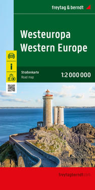 freytag & berndt Straßenkarte Westeuropa 1:2 Mio.