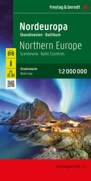 Northern Europe - Scandinavia, Baltic countries road map