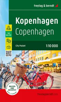 Copenhagen, City Pocket Map 1:10.000