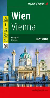 Vienna, City Plan 1:25.000