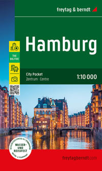 freytag & berndt Innenstadtplan Hamburg 1:10.000