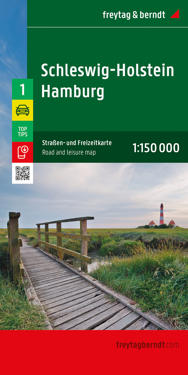 freytag & berndt Straßenkarte Schleswig-Holstein - Hamburg 1:150.000