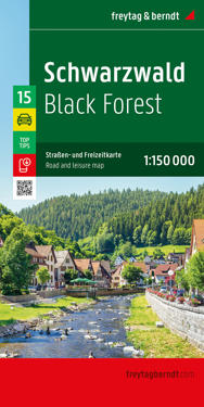 Black Forest Road and Leisure Map