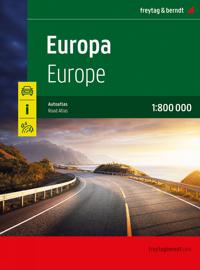 Europe Road Atlas 1:800.000