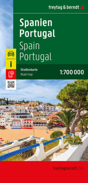 Spain - Portugal, Road Map 1:700.000
