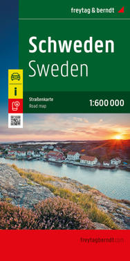 freytag & berndt Straßenkarte Schweden 1:600.000