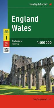 freytag & berndt Straßenkarte England - Wales 1:400.000