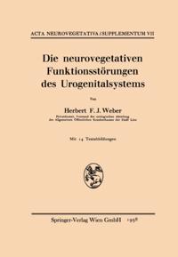 Die neurovegetativen Funktionsstörungen des Urogenitalsystems