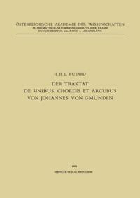 Der Traktat de Sinibus, Chordis et Arcubus von Johannes von Gmunden