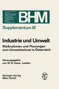 Berg- und Hüttenmännische Monatshefte Supplementa