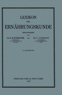 Lexikon der Ernährungskunde